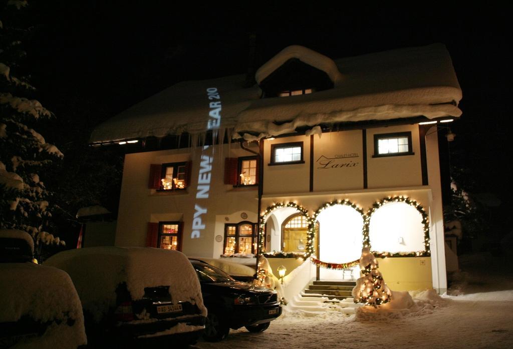 Chalet-Hotel Larix Davos Exterior foto